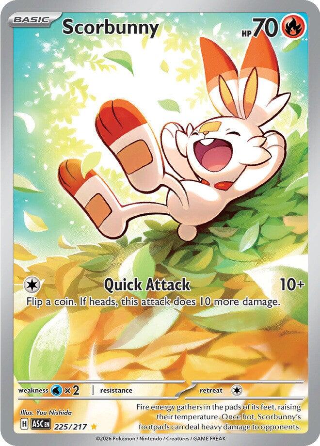 Scorbunny - 225/217 [ASC - 225/217] — Toy Snowman