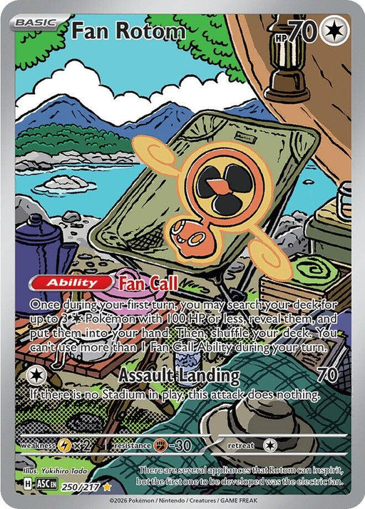 Fan Rotom - 250/217