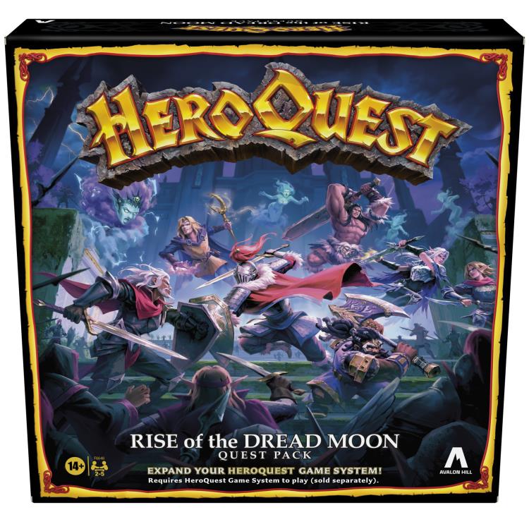 Hero Quest Rise of the Dread Moon Quest Pack (preorder Q4) - Board Games -  Hasbro