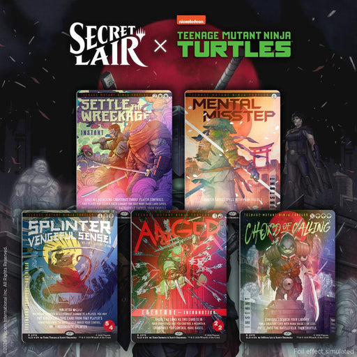 Secret Lair Drop: Secret Lair x Teenage Mutant Ninja Turtles: The Last Ronin - Traditional Foil Edition