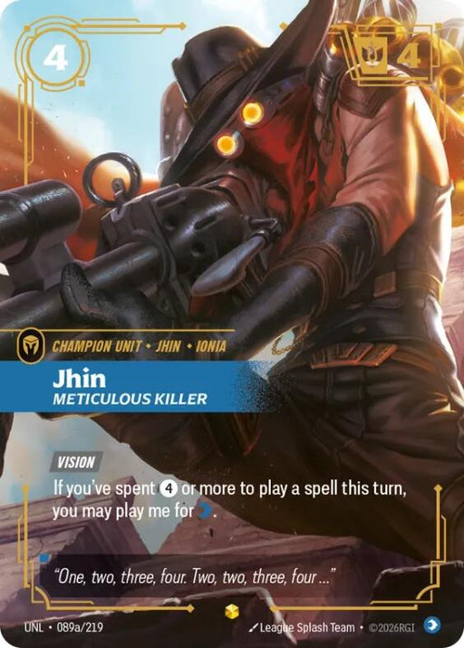 Jhin, Meticulous Killer (Alternate Art)