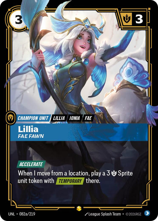 Lillia, Fae Fawn (Alternate Art)