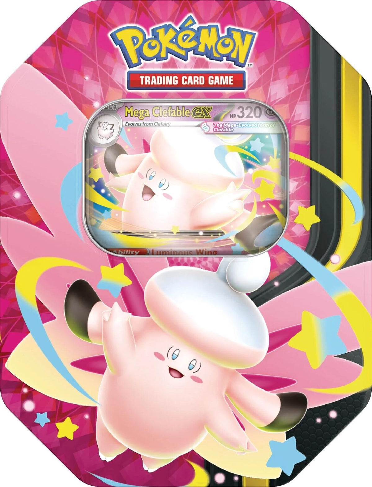Mega Moonlit Tin [Mega Clefable ex] [MCAP] — Toy Snowman
