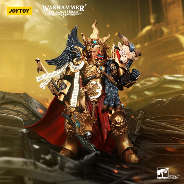 Warhammer: The Horus Heresy Legio Custodes Constantin Valdor, Captain-General of the Legio Custodes 1/18 Scale (preorder Q3 2025) - Miniature -  Joy Toy