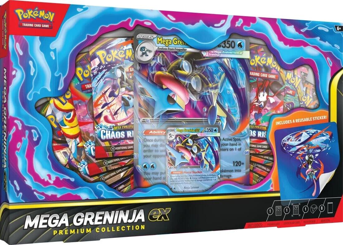 Mega Greninja ex Premium Collection [MCAP] — Toy Snowman