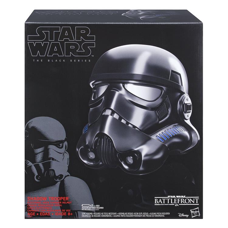 Hasbro - Star Wars: The Black Series Shadow Trooper Helmet - Exclusive ...