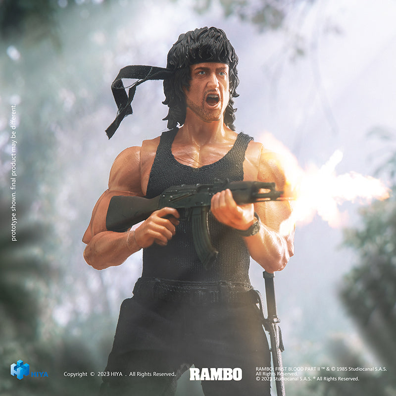 Rambo: First Blood Part II John Rambo 1/12 Scale PX Previews Exclusive (preorder) - Collectables > Action Figures > toys -  HIYA TOYS