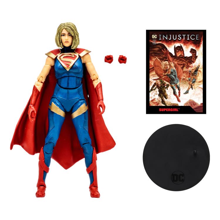 MCFARLANE TOYS - Injustice Page Punchers Supergirl 7" Figure with Comic - Collectables > Action Figures > toys -  McFarlane Toys