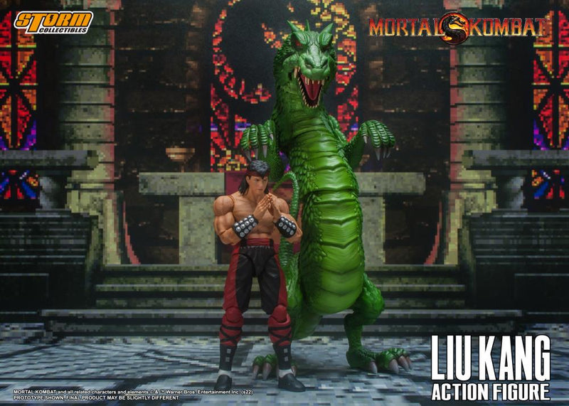 Storm Collectibles - Mortal Kombat VS Series Liu Kang and Dragon - Collectables > Action Figures > toys -  Storm Collectibles