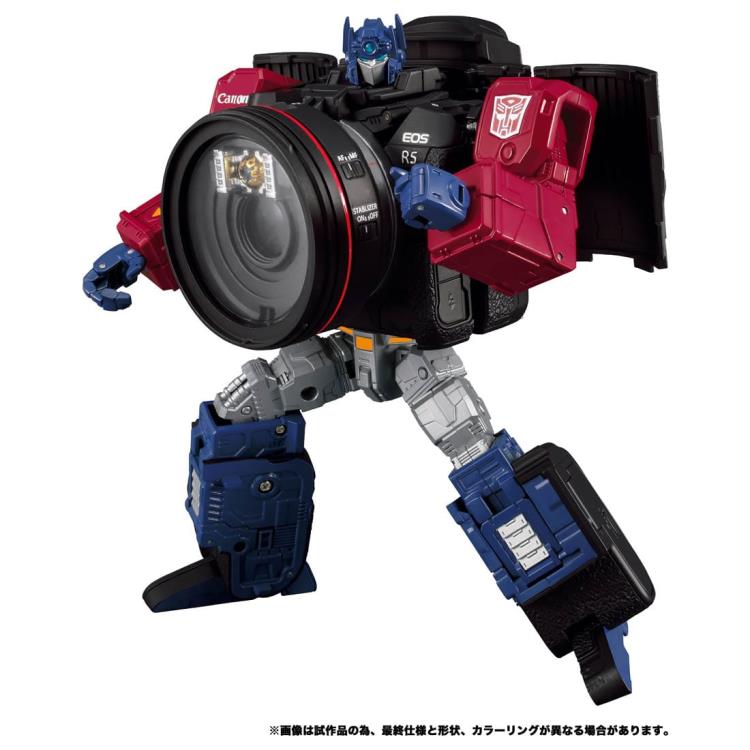Transformers x Canon Optimus Prime R5 - Collectables > Action Figures > toys -  Hasbro