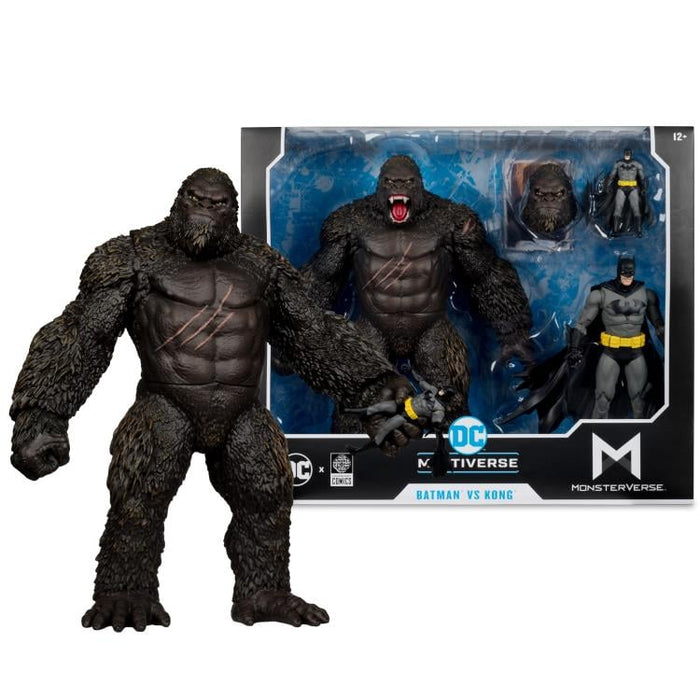 Justice League vs. Godzilla vs. Kong DC Multiverse Batman vs. Kong Action Figure Two-Pack (preorder Q1 2025)