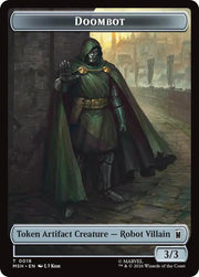 Merfolk // Doombot Double-Sided Token (Back)