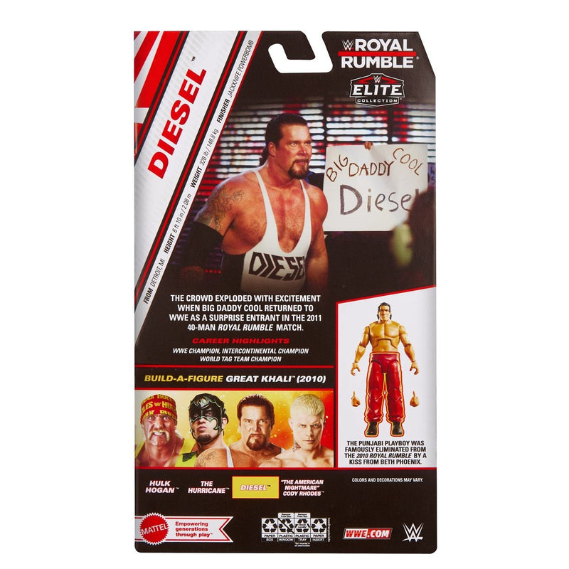 WWE 2025 Royal Rumble Elite - Diesel - Great Khali BAF - Action & Toy Figures -  mattel