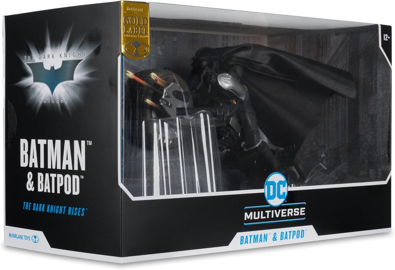 DC Multiverse - The Dark Knight Rises - Batman & Batpod - Exclusive - Collectables > Action Figures > toys -  McFarlane Toys