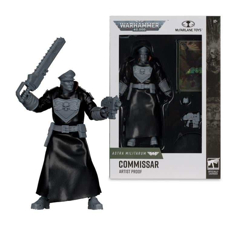 Warhammer 40,000 Astra Militarum Commissar (Artist Proof) Action Figure - Collectables > Action Figures > toys -  McFarlane Toys
