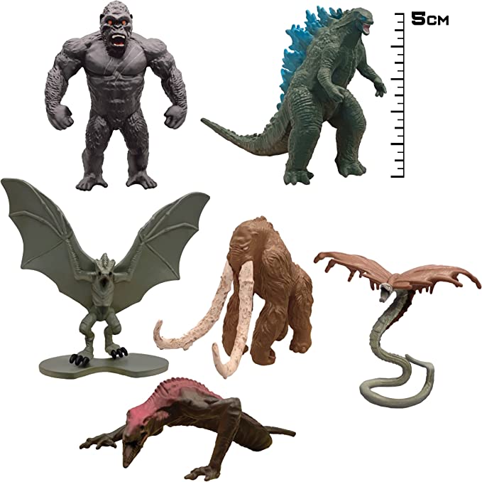 GODZILLA MONSTERVERSE 2" MINI HOLLOW MONSTERS - Collectables > Action Figures > toys -  PLAYMATES