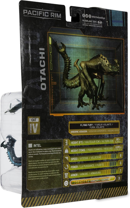 Pacific Rim Otachi (Kaiju) 4" Scale Figure Playset with Comic Gold Label - Exclusive