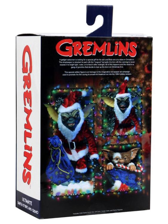 Neca - Gremlins Santa Stripe & Gizmo Action Figure Two-Pack - Collectables > Action Figures > toys -  Neca