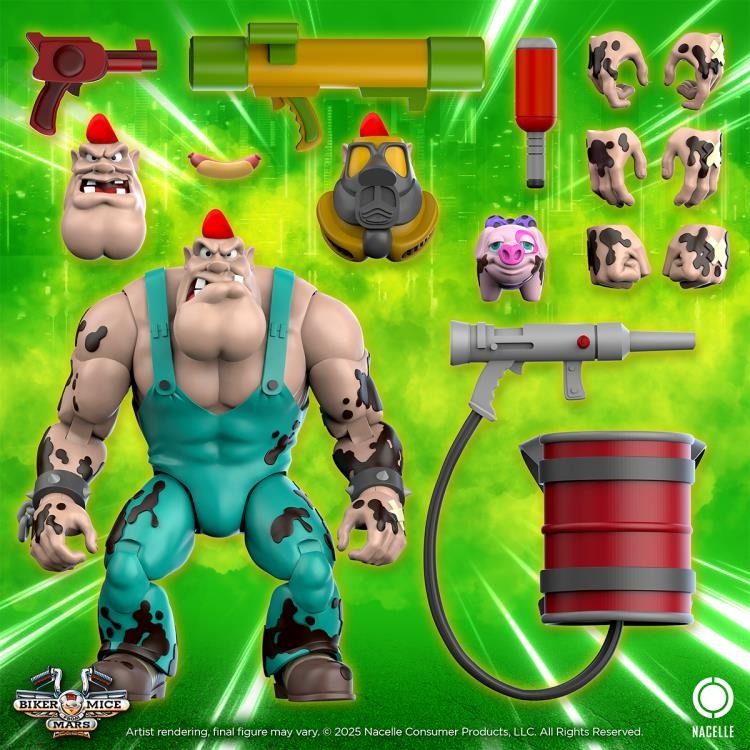 Biker Mice from Mars - Greasepit (Preorder Q2 2026) - Collectables > Action Figures > toys -  THE NACELLE COMPANY