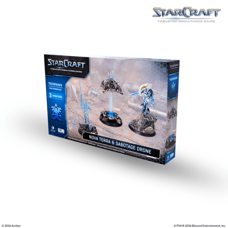 Archon Studio - Starcraft - Terran - Nova Terra (Preorder Dec 2026)