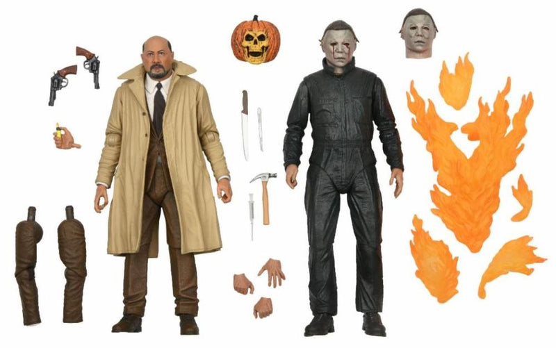 Neca - Halloween 2 Ultimate Michael Myers & Dr. Loomis Two-Pack - Collectables > Action Figures > toys -  Neca