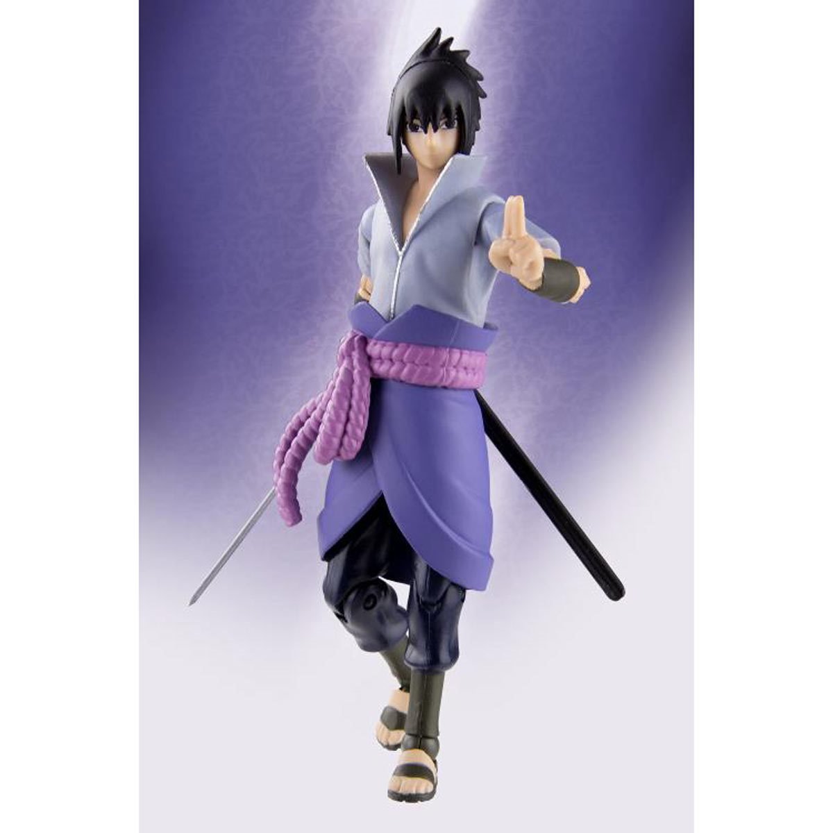 Naruto Shippuden Sasuke 4 Inch Poseable Figure Toy Snowman