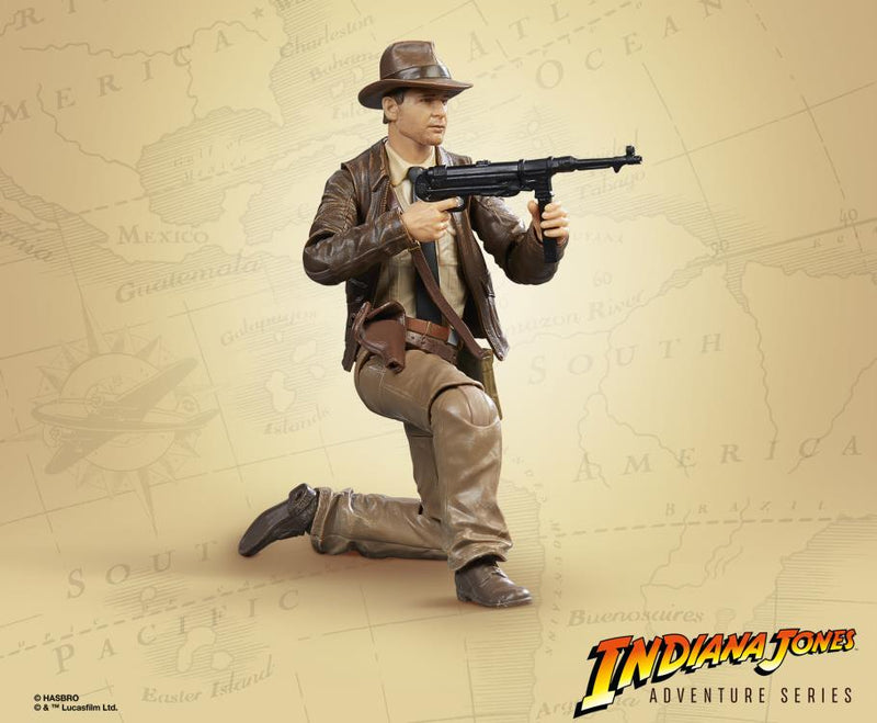 Indiana Jones Adventure Series Indiana Jones - Motorcycle Outfit - Grail Table BAA (preorder) - Collectables > Action Figures > toy -  Hasbro
