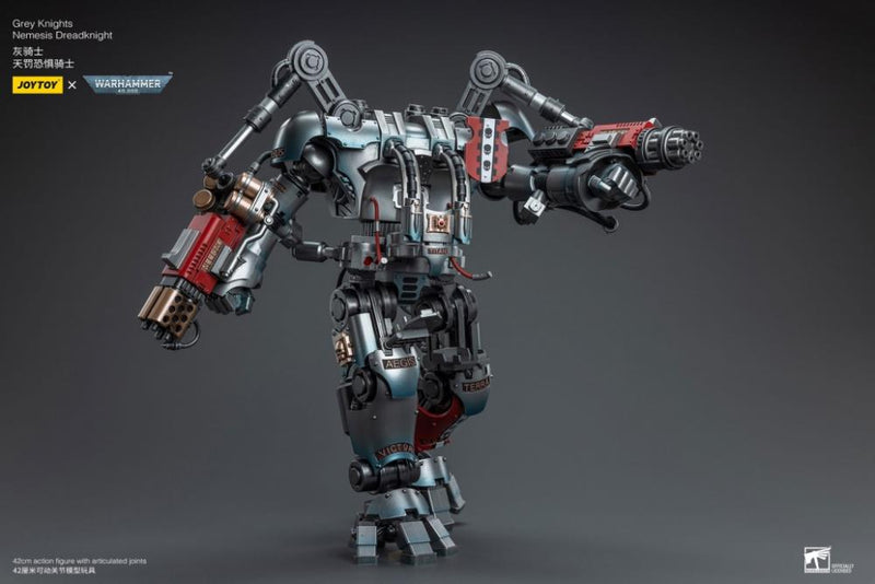JoyToy - Warhammer 40K Grey Knights Nemesis Dreadknight with Terminator Caddon Vibova (preorder) - Collectables > Action Figures > toys -  Joy Toy