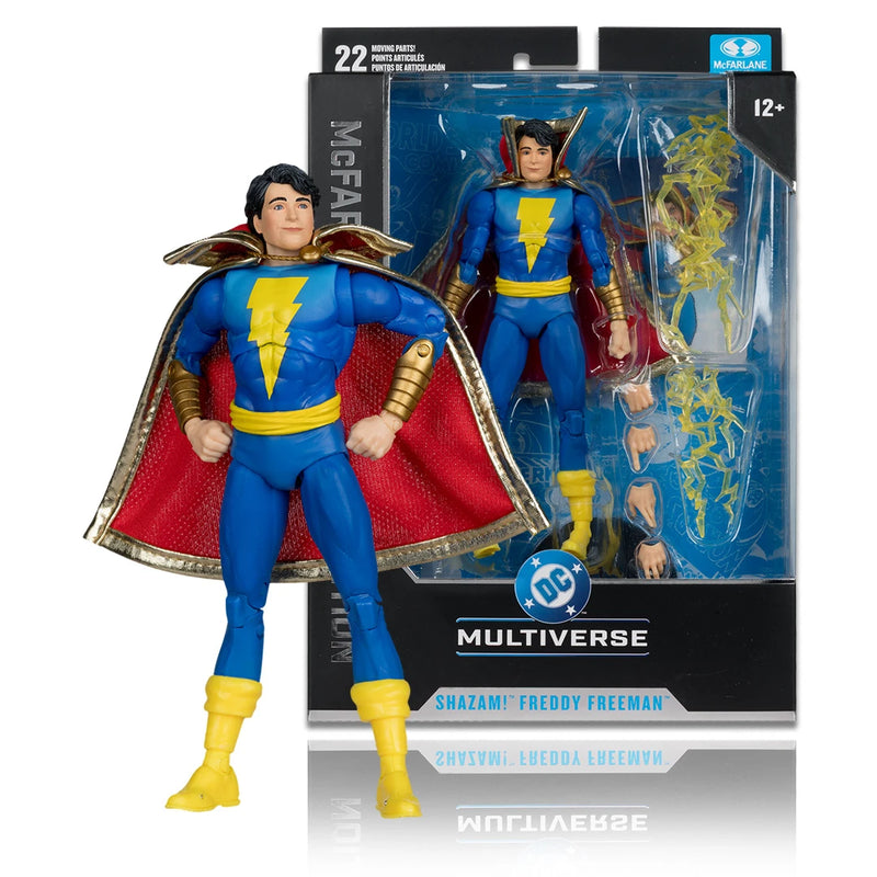 DC Multiverse Collector Edition - DC Classic - Shazam! (Freddy Freeman) — figure and box