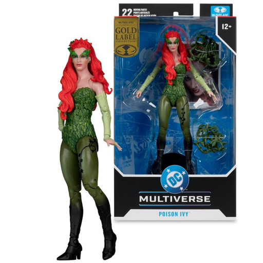 DC Multiverse - Batman & Robin - Poison Ivy (Gold Label) — figure and box