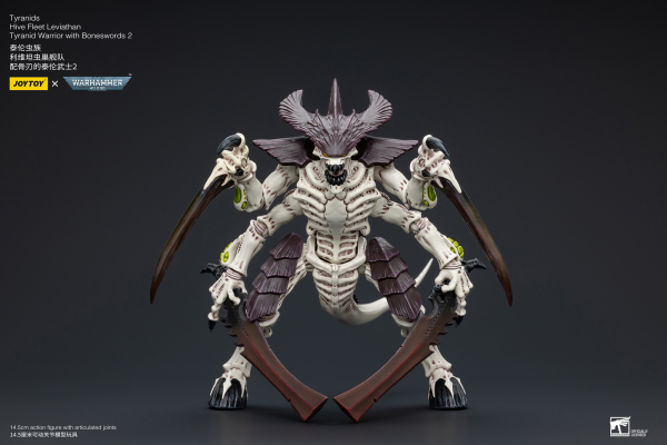 Warhammer 40K - Tyranids - Hive Fleet Leviathan Tyranid Warrior With Boneswords (Ver. 2) - Collectables > Action Figures > toys -  Joy Toy