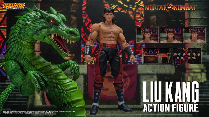 Storm Collectibles - Mortal Kombat VS Series Liu Kang and Dragon - Collectables > Action Figures > toys -  Storm Collectibles