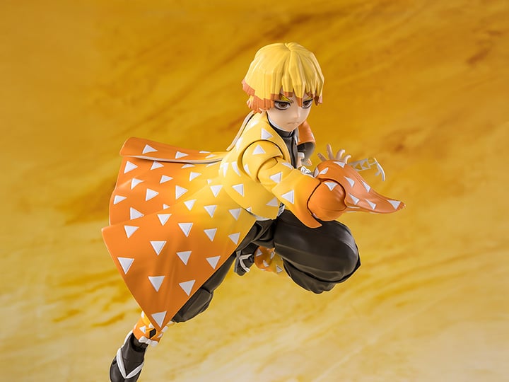 Demon Slayer: Kimetsu no Yaiba S.H.Figuarts Zenitsu Agatsuma Action Figure ( Preorder Q4 2025) - Collectables > Action Figures > toys -  Bandai