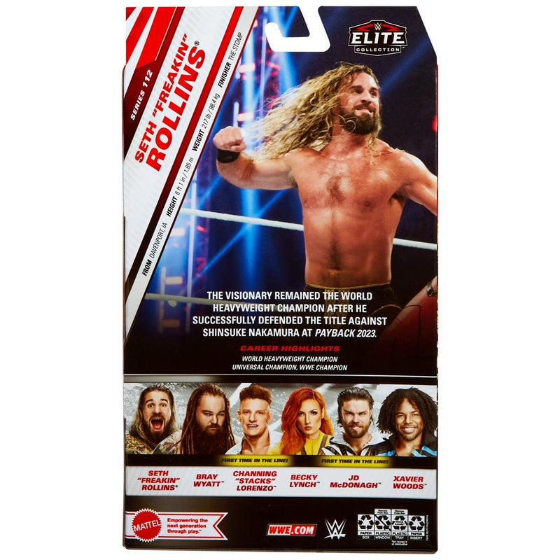 WWE Elite Collection Series 112 - Seth "Freakin" Rollins - Action & Toy Figures -  mattel
