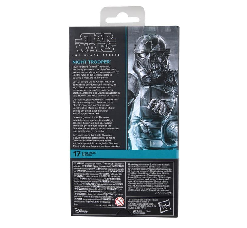 Star Wars: The Black Series 6" Night Trooper (Ahsoka) Action Figure - Collectables > Action Figures > toys -  Hasbro