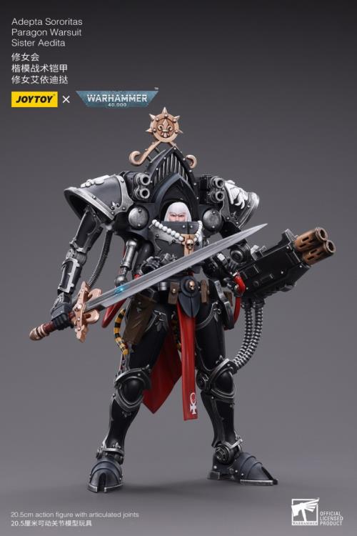 JoyToy - Warhammer 40k - Adepta Sororitas - Paragon Warsuit Sister Aedita - Collectables > Action Figures > toys -  Joy Toy
