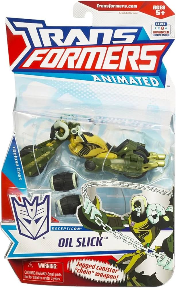 Transformers Animated Oil Slick Deluxe - Collectables > Action Figures > toys -  Hasbro