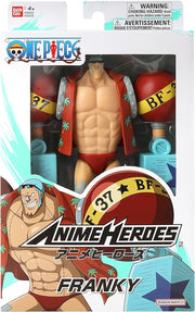 One Piece Anime Heroes - Franky - Collectables > Action Figures > toys -  Bandai