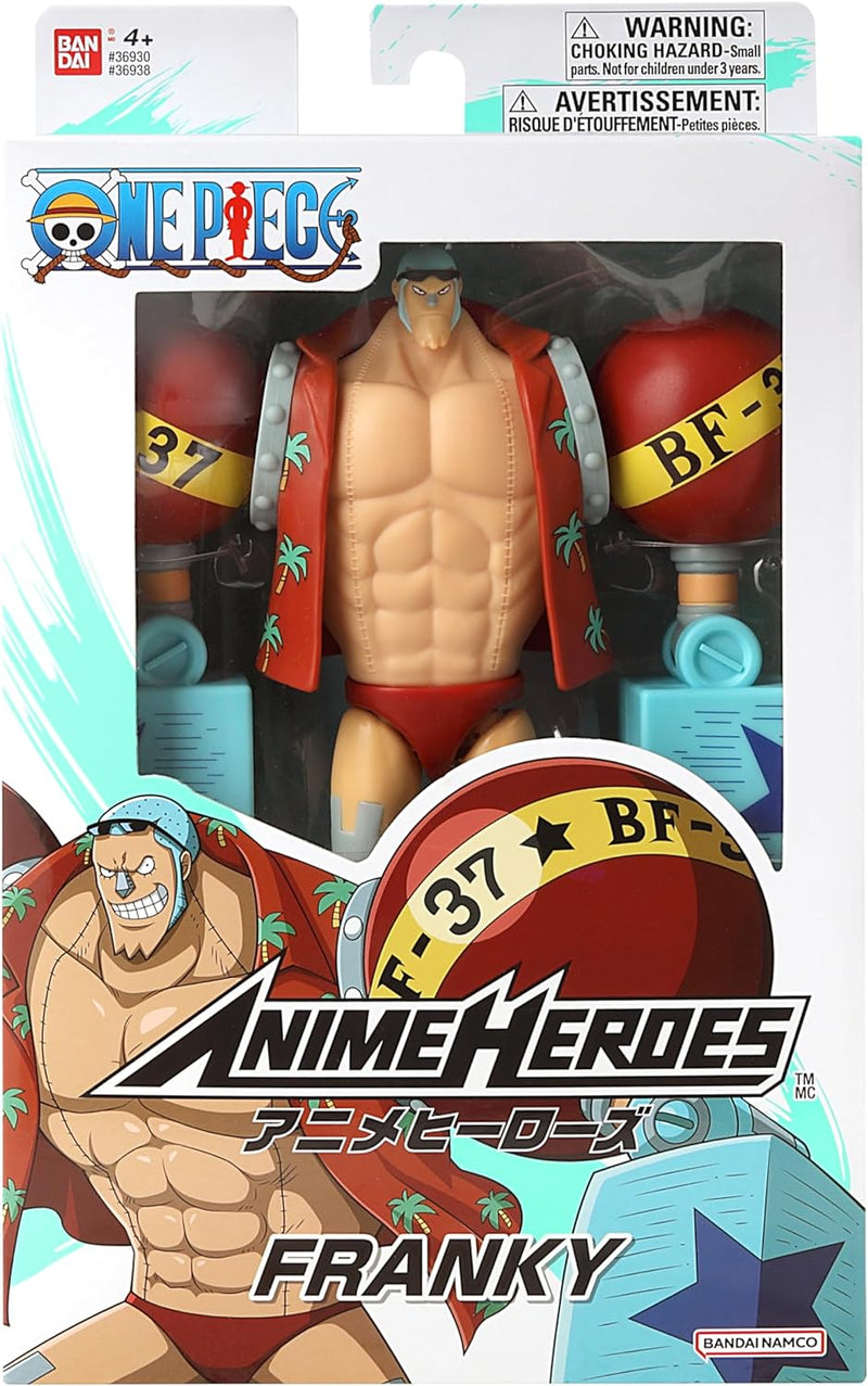 One Piece Anime Heroes - Franky - Collectables > Action Figures > toys -  Bandai