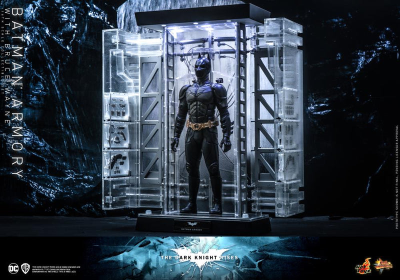 The Dark Knight Rises - Batman Armory with Bruce Wayne 1/6th Scale Collectible Figure - MMS702 - Collectables > Action Figures > toys -  Hot Toys