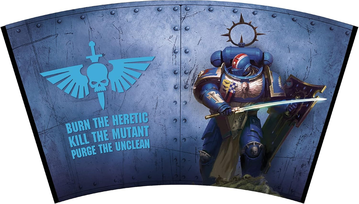 Warhammer 40K - Ultramarine Pint Size Drinking Glass 14 Oz