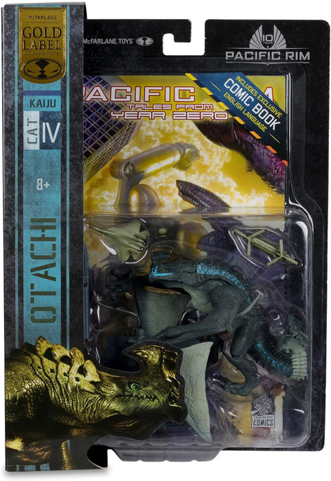 Pacific Rim Otachi (Kaiju) 4" Scale Figure Playset with Comic Gold Label - Exclusive