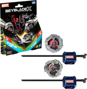 Beyblade X Marvel Collab Spider-Man 3-60F vs. Venom 3-80N Multipack Set - Exclusive - Collectables > Action Figures > toys -  Hasbro