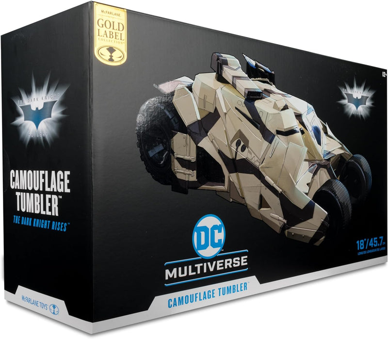 Camouflage Tumbler (The Dark Knight Rises) Gold Label - Collectables > Action Figures > toys -  McFarlane Toys