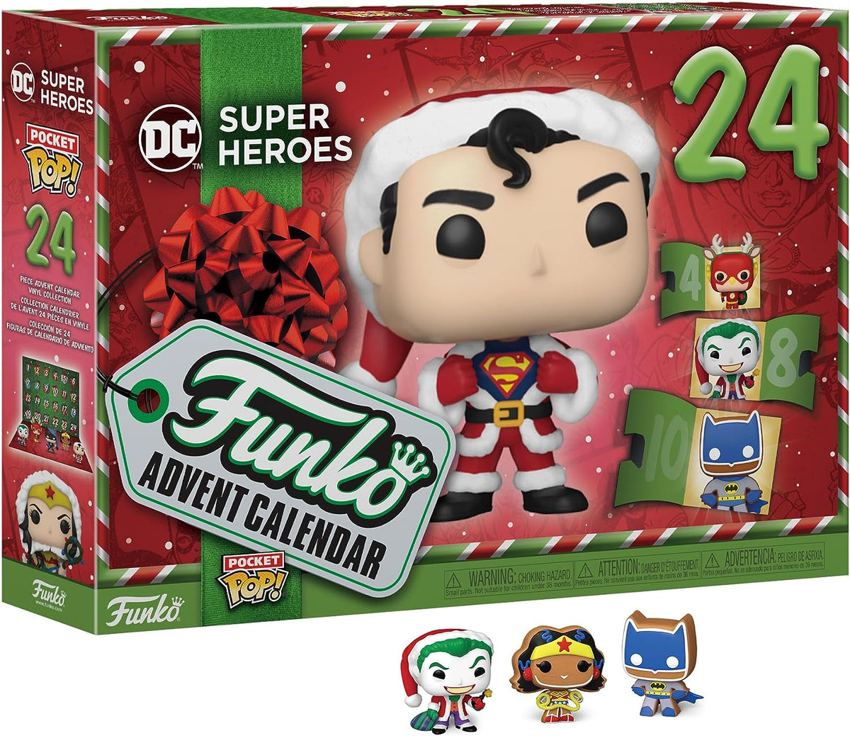 Funko Pop Advent Calendar DC Super Heroes 2023 24 Pocket Pop Viny funko-pop-advent-calendar-dc-super-heroes-2023-24-pocket-pop-viny