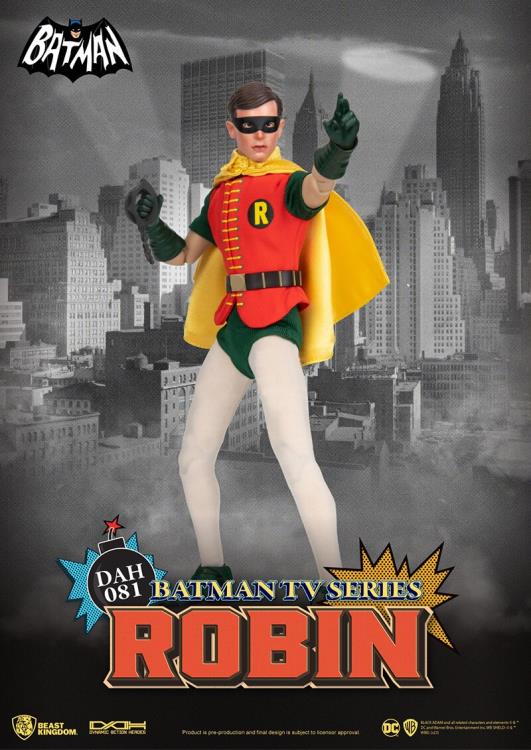 Beast Kingdom - Batman Classic TV Series Dynamic 8ction Heroes DAH-081 Robin (preorder Q4 2024) - Collectables > Action Figures > toys -  Beast Kingdom