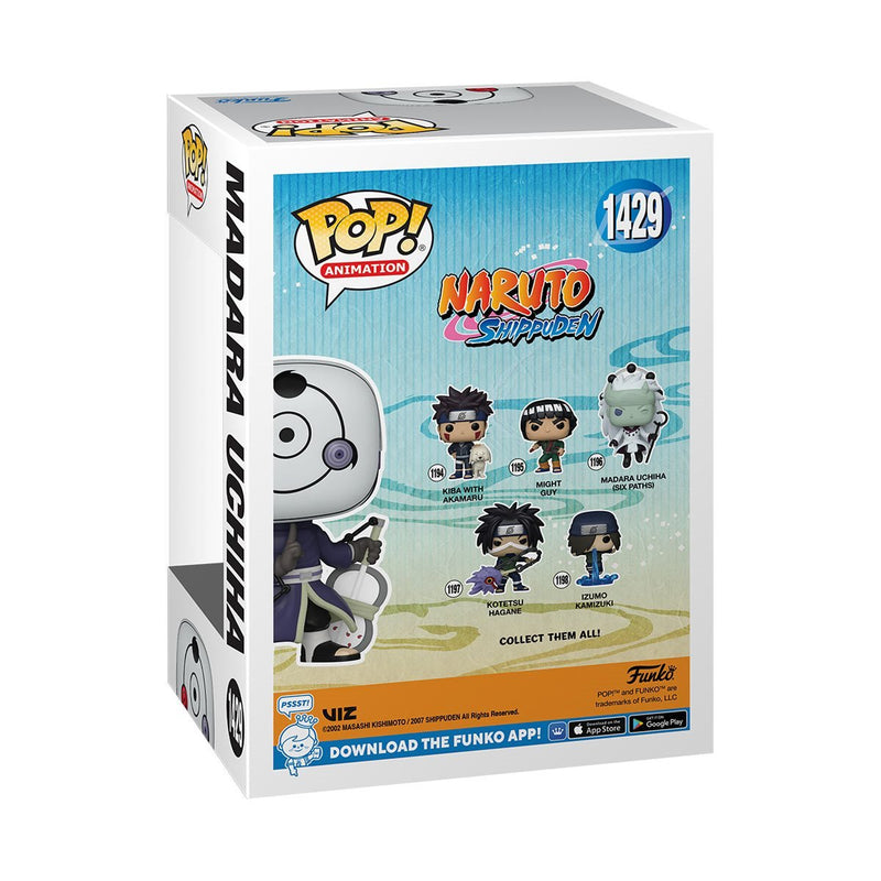 Naruto: Shippuden Madara Uchiha Funko Pop! Vinyl Figure #1429 -  Exclusive - Collectables > Action Figures > toys -  Funko