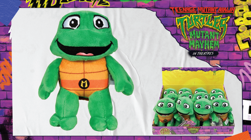 TMNT MOVIE BASIC PLUSH 6.5IN - plush -  PLAYMATES