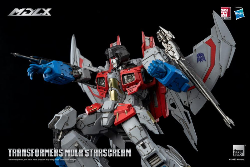Three Zero Transformers: MDLX Starscream (Preorder Q4) - Collectables > Action Figures > toys -  ThreeZero