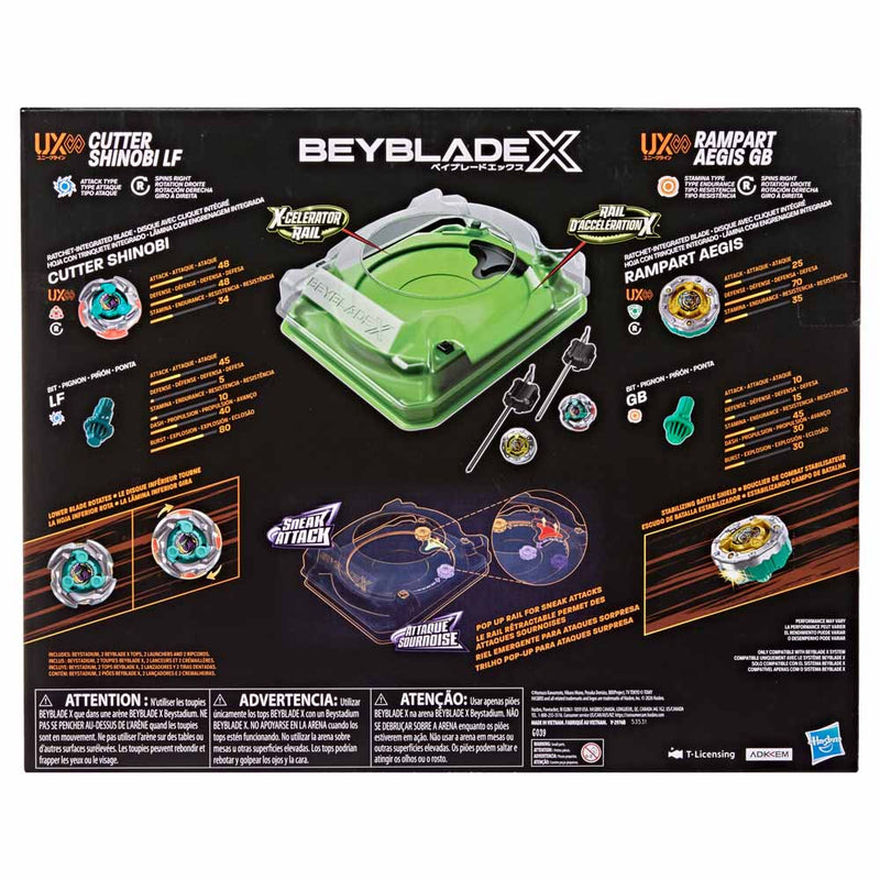 Beyblade X Sneak Attack Battle Set Beystadium